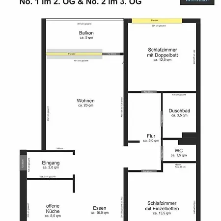 Strandnahe Traumwohnungen 1 2 Apartman Cuxhaven